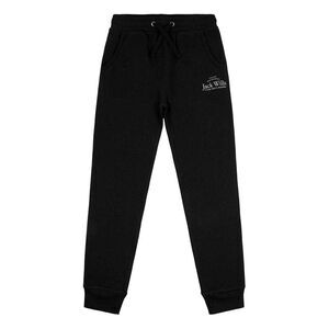 Jack Wills Girls Script Sweatpants / Black